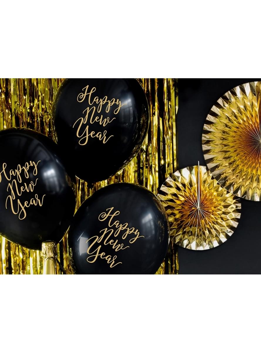 6 extra strong balloons for new year's eve 
