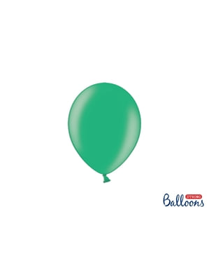 100 Strong Balloons in Green, 12 cm