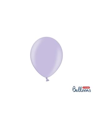 Mor 100 Güçlü Balon, 12 cm