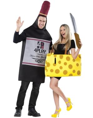 יין וגבינות תלבושות עבור שני