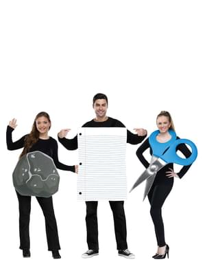 Kamen, Papir, Škarje skupinski kostum za odrasle