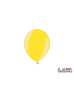 Açık Sarı, 100 cm 100 Güçlü Balonlar