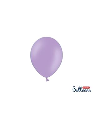 100 Strong Balloons in Lavender, 12 cm