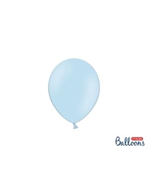 100 Strong Balloons in Dark Blue, 12 cm