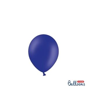 100 Strong Balloons in Royal Blue, 12 cm