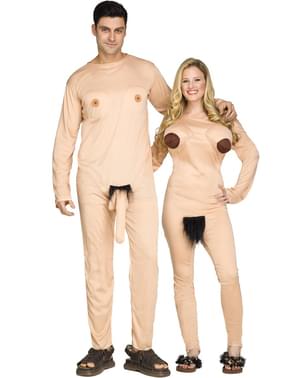 Déguisement nudiste pour couple