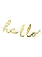 Zlata girlanda Hello Baby - Golden Sky