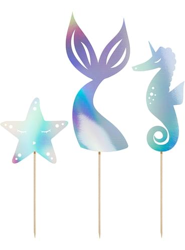 Decorazioni da appendere con sirene - Mermaid Collection per feste e  compleanni