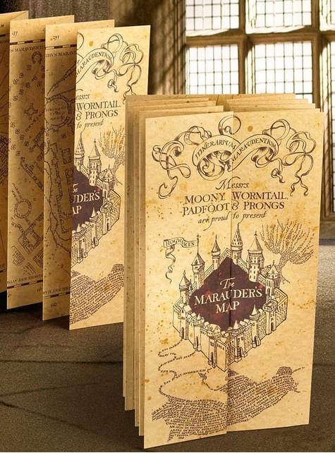 Carte du Maraudeur - Harry Potter *officiels* pour les fans