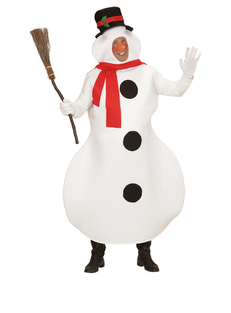 Pánsky kostým snehuliak