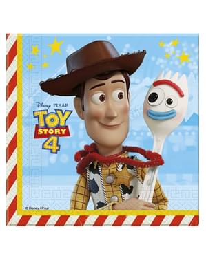 20 guardanapos Toy Story 4 (33x33 cm)