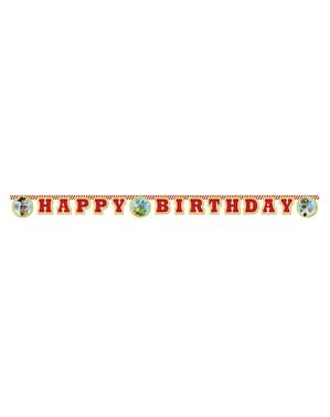 Toy Story 4 Happy Birthday Banner
