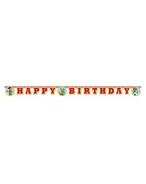 Toy Story 4 Happy Birthday plakate