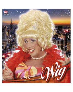 Blond Dame Parykk til Menn