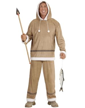 Costum de eschimos pentru bărbat mărime mare