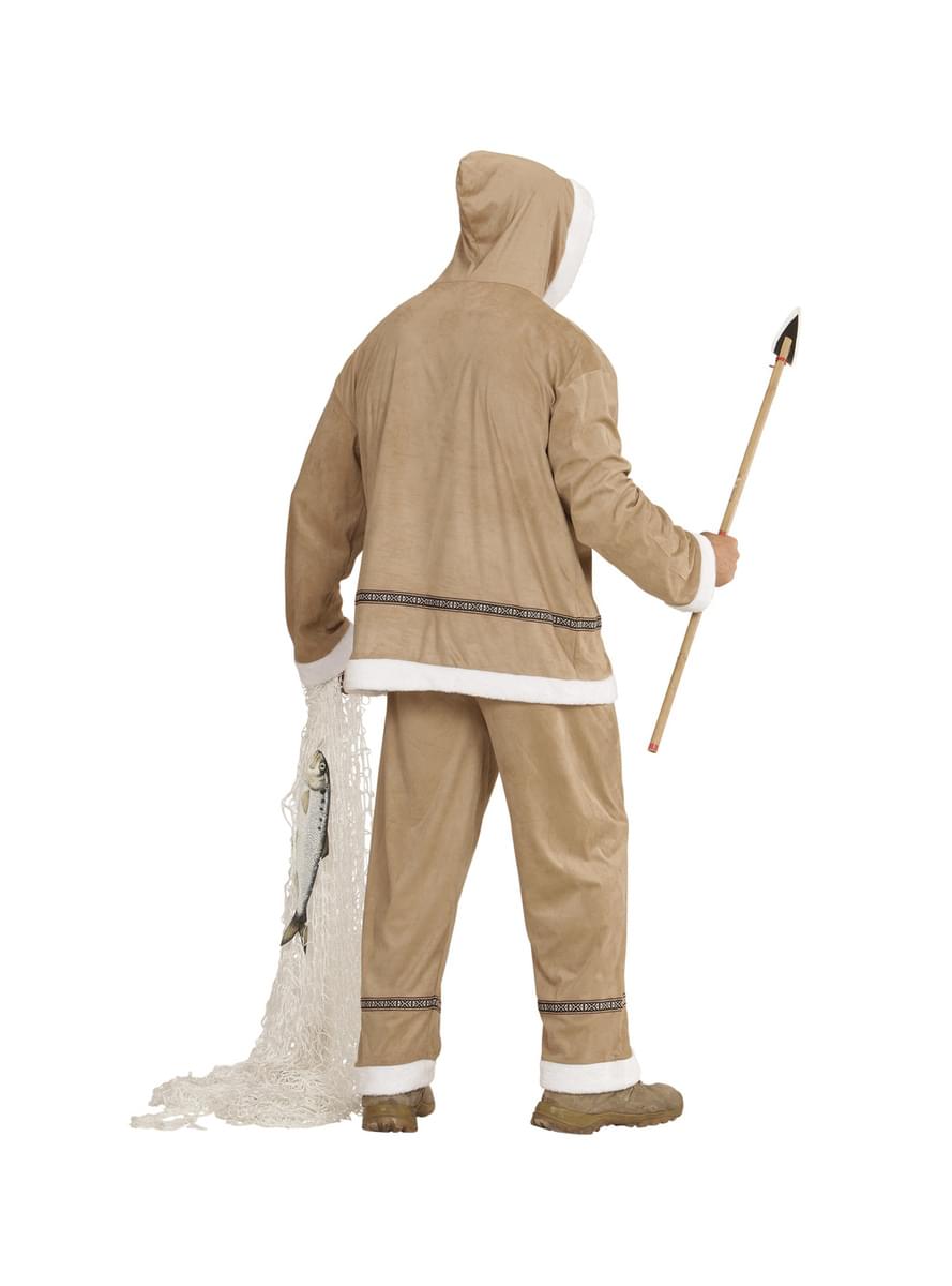 Mens Plus Size Eskimo Costume