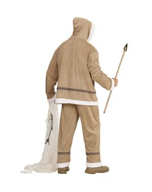 Costum de eschimos pentru bărbat mărime mare