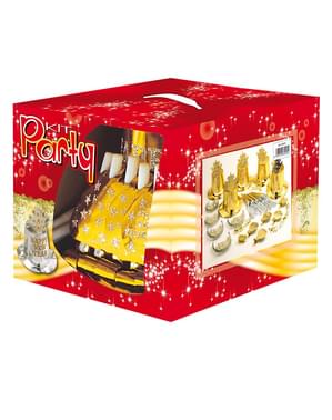 Партія Golden Feliz Ano Nuevo для 10 осіб