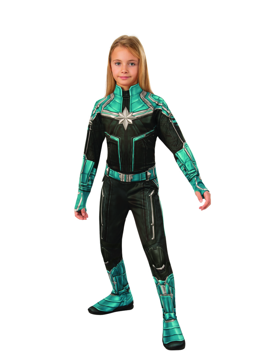 Maskeraddräkt Kree barn - Captain Marvel
