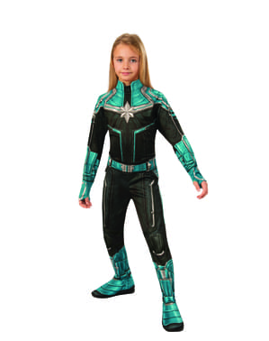 Kostum layang-layang untuk anak perempuan - Kapten Marvel