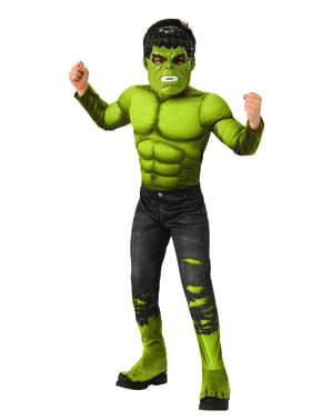 Costume Hulk deluxe per bambino - Avengers