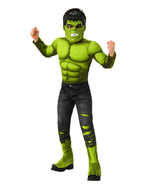 Fato de Hulk deluxe para menino - Os Vingadores