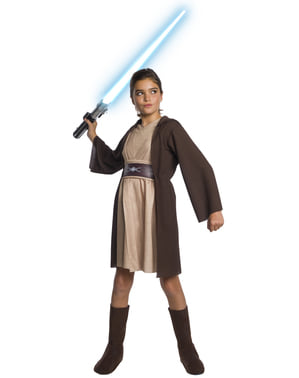 Fato de Jedi deluxe para menina - Star Wars