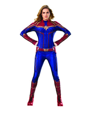 Disfraz de Capitana Marvel classic para mujer