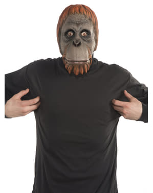 Máscara de orangután de látex
