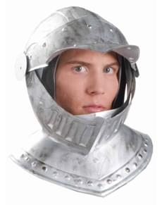 Capacete de cavaleiro medieval para homem