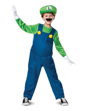 Luigi Deluxe kostim za djecu - Super Mario Bros