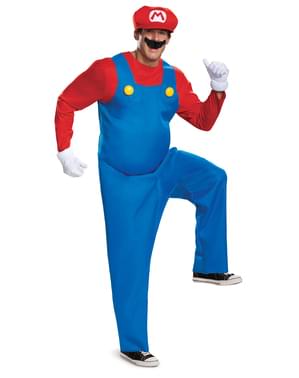 Deluxe Mario Bros kostume til mænd