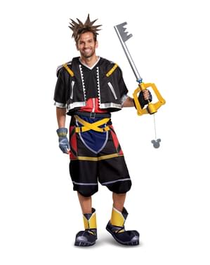 Kingdom Hearts III Sora Deluxe Kostum Informal untuk Pria