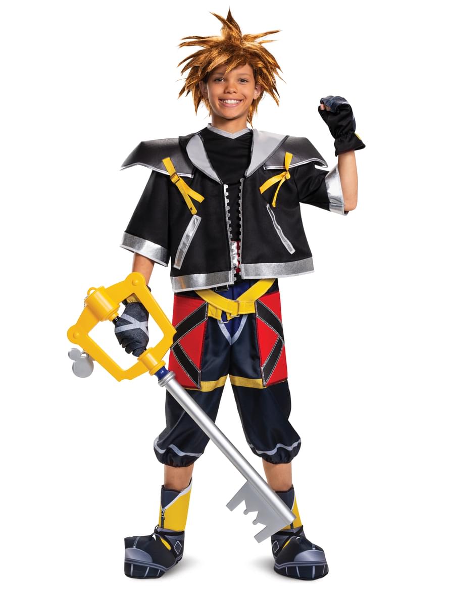 Kingdom Hearts III Sora Classic Deluxe Costume for Teens