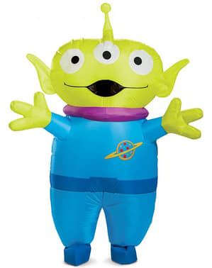 Disfraz hinchable Toy Story 4 Alien para hombre