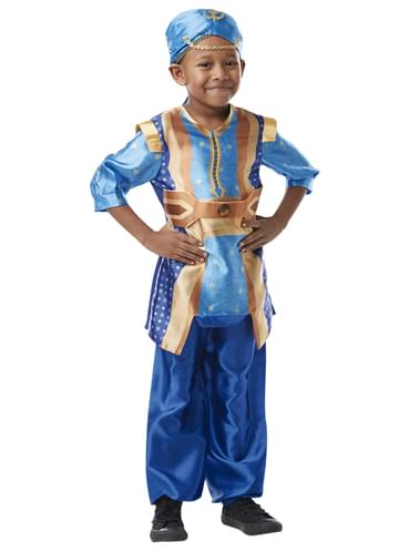 Genie in a Lamp Classic Costume for Kids - Aladdin . Express delivery