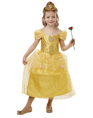 Deluxe kostim Belle za djevojčice Ljepotica i zvijer