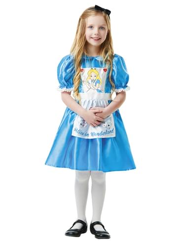 Alice in Wonderland Costume for Girls - Disney. The coolest | Funidelia