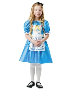 Alice i Eventyrland Kostyme til Jenter - Disney