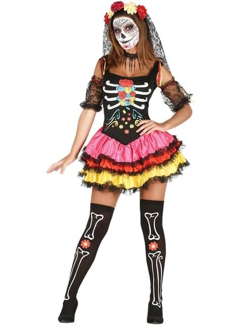Catrina costume for women. The coolest | Funidelia