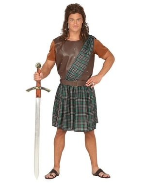 Schotse barbaar kostuum voor mannen