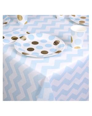 Mantel azul y blanco -Pattern Works Blue