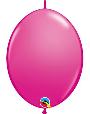 50 Link-O-Loon Balloons in Fuchsia (30.4 cm) - Quick Link Solid Colour