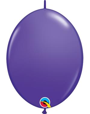 50 Link-O-Loon Balloons in Purple (30.4 cm) - Quick Link Solid Colour