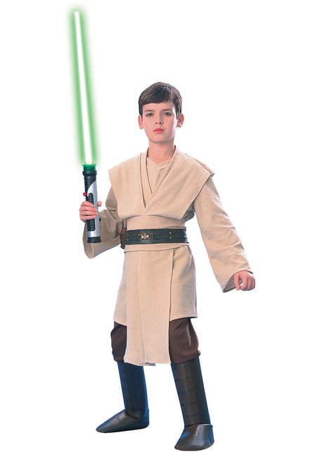 Disfraz de Jedi Star Wars deluxe para niño