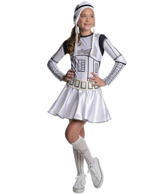 Dívčí kostým Stormtrooper Hvězdné války