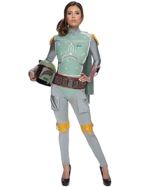 Fato de Boba Fett Star Wars para mulher
