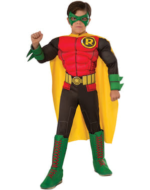 Kostum deluxe anak-anak Robin Batman