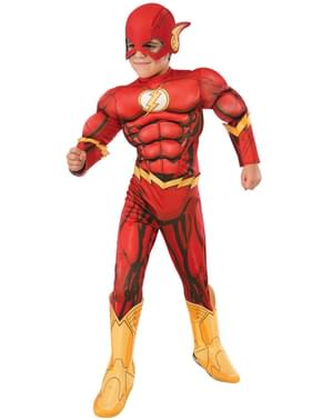 Çocuk flash lüks kostüm