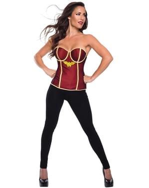 Corpete de malhas de Wonder Woman
